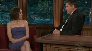 Marion Cotillard on Craig Ferguson 20090622 HQ [upl. by Assetnoc356]