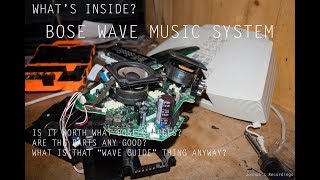 Whats Inside  Bose Wave Music System Teardown [upl. by Beekman]