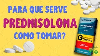 PARA QUE SERVE PREDNISOLONA preço similares e como tomar VÍDEOBULA [upl. by Novihs]