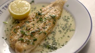 How To Make Sole Meunière With Chef Ludo Lefebvre [upl. by Natsrik]