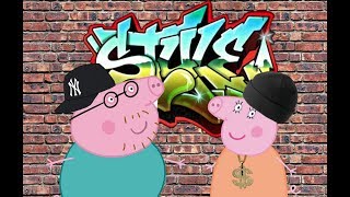 YTP Clean Mommy Pig and Daddy Pig Rap Remix [upl. by Darbee]