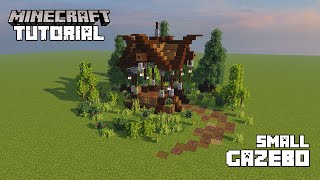 Small Gazebo Tutorial  Minecraft [upl. by Ykcin]