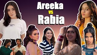 TikTok Creatures  Areeka Haq Vs Rabia Faisal [upl. by Mas]