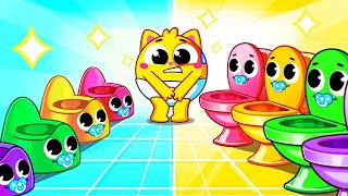 Potty Time In The Mall for Kids  Funny Song For Baby amp Nursery Rhymes by Toddler Zoo [upl. by Bathsheeb]