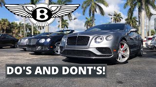 Bentley Buyers Guide Flying Spur GTC and GT V8S Comparison [upl. by Ylek]