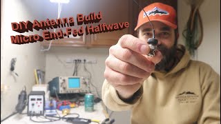 Ultimate UL Portable Resonant Antenna Build  DIY Micro EndFed Halfwave Matching Unit [upl. by Lyred]