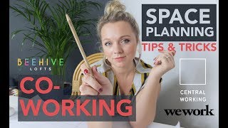 SPACE PLANNING TIPS AND TRICKS  COWORKING OFFICE [upl. by Byran]