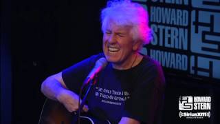 Graham Nash Performing quotOur Housequot in Howard Sterns Studio [upl. by Eldoria288]