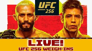 UFC 256 WeighIns Figueiredo vs Moreno [upl. by Nabal]