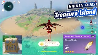 Secret Island Genshin Impact Hidden Quest Time and the wind [upl. by Mundford556]