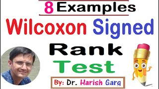 Wilcoxon SignedRank Test For Small and Large Samples [upl. by Rahcir]