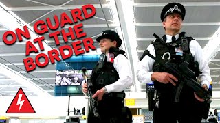 UK Border Guard Checks Student Visa For Possible Breach  Border Patrol [upl. by Tisbee]