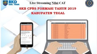 Live Streaming Nilai SKB CPNS BKD Kab Tegal  UDINUS Semarang  15 September  Sesi 1 [upl. by Haelak]