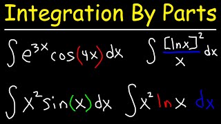 Integration By Parts [upl. by Clarissa603]