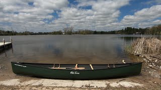 Old Town Penobscot 164 Canoe first paddle [upl. by Anyehs]