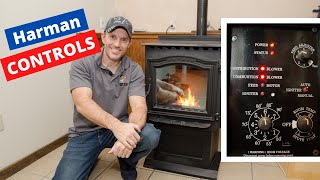 Harman PSeries pellet stove controls explained P68 [upl. by Anitnelav132]