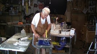 How To Use a Small Wet Saw to Cut MarbleGranite Tiles [upl. by Husein447]