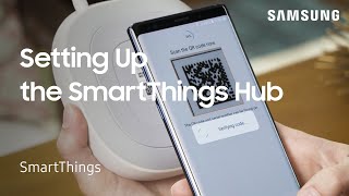 How to set up Samsung SmartThings Hub  Samsung US [upl. by Nimzzaj548]