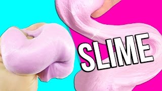 HAZ SLIME ESPONJOSO SIN BORAX  DIY FLUFFY SLIME  Tutoriales Belen [upl. by Pry660]