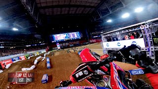 GoPro Ken Roczen Wins 2020 Glendale Supercross Triple Crown  Main Event 1 amp 3 Highlights [upl. by Ody367]