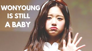 Jang Wonyoung Being IZONES Baby [upl. by Natika]