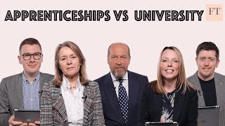 Apprenticeships vs university which is best  FT Schools [upl. by Negiam]