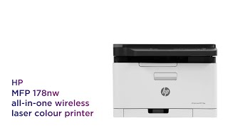 HP MFP 178nw AllinOne Wireless Laser Colour Printer  Product Overview  Currys PC World [upl. by Intyrb730]