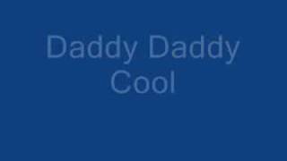 Boney M  Daddy Cool Lyrics Video [upl. by Elleinahc853]