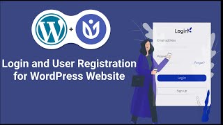 User Registration Plugin  How to add Login and Registration forms using WordPress Plugin [upl. by Eissert]