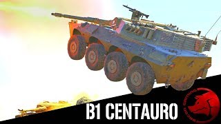 War Thunder B1 Centauro quotOP Probablyquot  Italian Ground RB [upl. by Eisiam871]