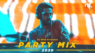 DJ NYK  New Year 2020 Party Mix  Yearmix  Non Stop Bollywood Punjabi English Remix Songs [upl. by Ellennahc]