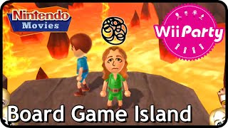 Wii Party  Board Game Island 4 players [upl. by Anuat]