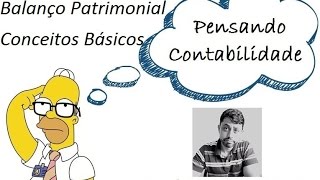 Balanço Patrimonial  Conceitos Básicos  Prof Luciano Diniz [upl. by Adeehsar]