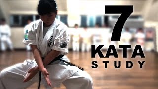 7 Kata Study  Gojuryu  Meitetsu Yagi [upl. by Naasar]