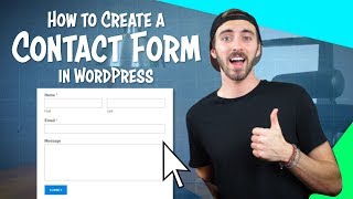 How to Create a Contact Form in WordPress  For FREE [upl. by Jola482]