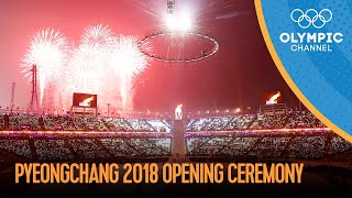 PyeongChang 2018 Opening Ceremony  PyeongChang 2018 Replays [upl. by Geiss329]