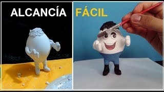 MINI ALCANCÍA DE YESO MUY FÁCIL TUTORIAL AlcancíaDeYeso [upl. by Eladnwahs]