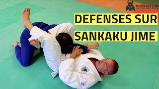 Sankaku Jime quelques défenses efficaces sur létranglement en triangle [upl. by Atnuahs]