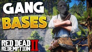 Red Dead Redemption 2 All Gang Hideout Locations RDR2 Gameplay [upl. by Aiclef767]