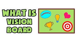 What is Vision Board  Explained in 2 min [upl. by Catton606]