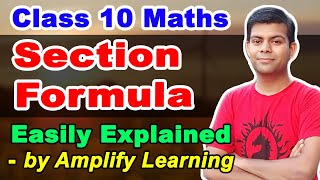 Section Formula  Class 10 Maths [upl. by Nylirad]