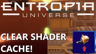 How to clear your shader cache  Entropia Universe [upl. by Nace870]