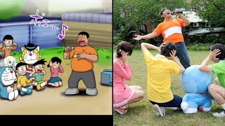 Doraemon characters in real life [upl. by Lillie]