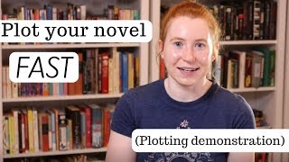 How to Plot Your Novel FAST  Writing Advice [upl. by Byran483]