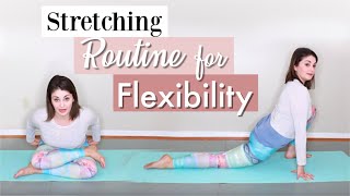 Stretching Routine for Flexibility  Kathryn Morgan [upl. by Ardnola37]