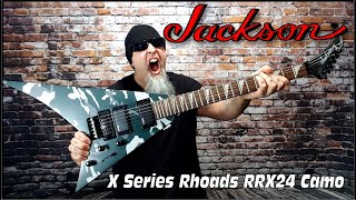 JACKSON X SERIES RHOADS CAMO RRX24 [upl. by Lenehc]