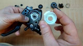 Shimano tx sti disassemble  reassemble TOURNEY VİTES KOLU TOPLAMA [upl. by Tound]