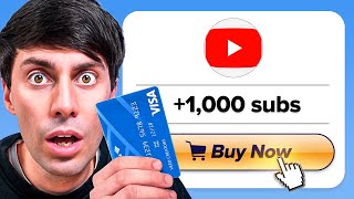 I Bought 1000 FAKE Youtube Subscribers Experiment [upl. by Neddie]