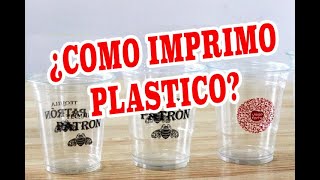 Cómo imprimir en plástico [upl. by Reteip]