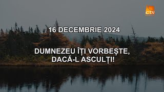 Cuvantul Lui Dumnezeu pentru Astazi  16122024 [upl. by Winwaloe993]